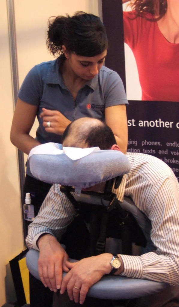 workplace healthcare on site massage