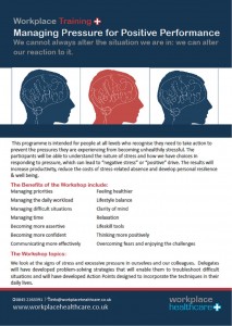 managing pressure workshop